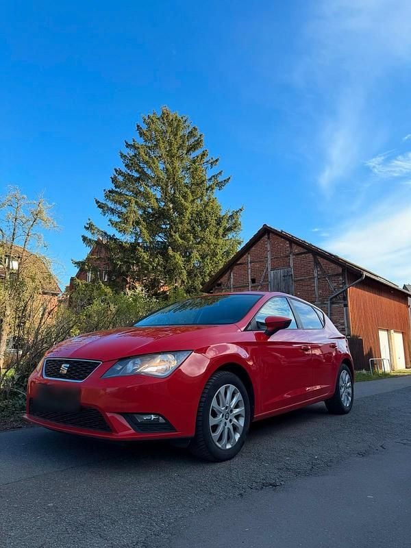 Gebraucht Seat Leon 105 PS (77 kW) 2013 Rot Kleinwagen