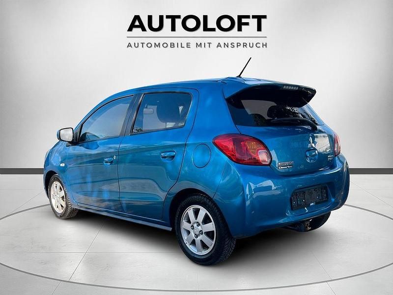 Gebraucht Mitsubishi Space Star 80 PS (58 kW) 2014 Blau Van / Kleinbus