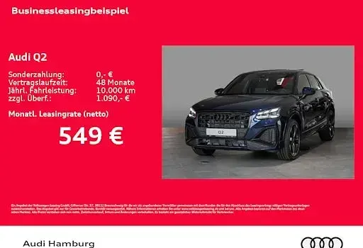 Neu Audi Q2 S-Line 150 PS (110 kW) 2026 Blau SUV