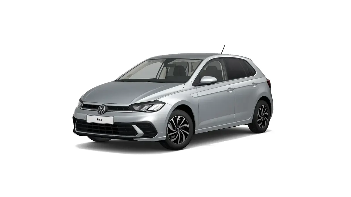 Gebraucht VW Polo Life 95 PS (69 kW) 2023 Silber Kleinwagen