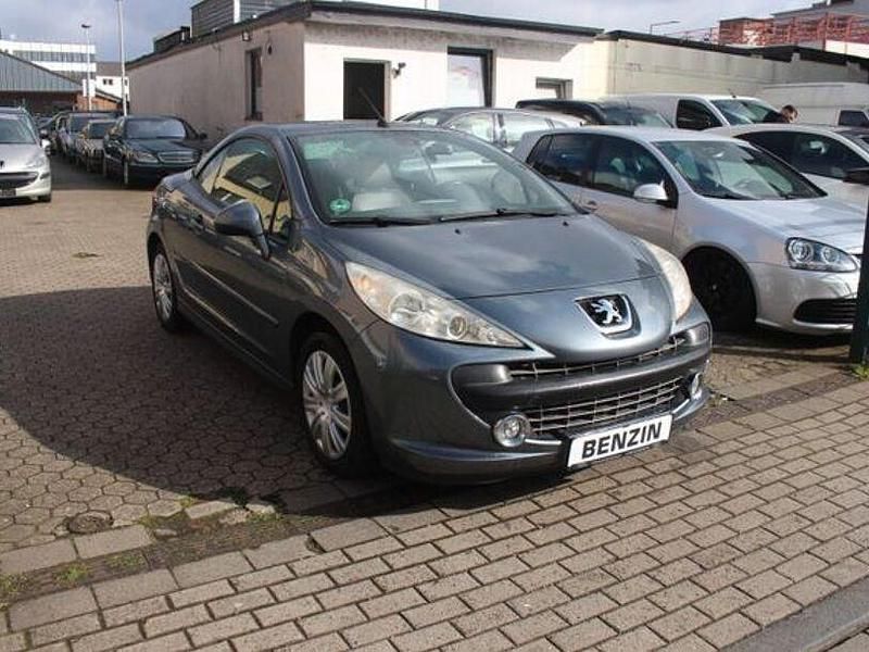 Gebraucht Peugeot 207 CC 120 PS (88 kW) 2008 Lack grau thorium/metalliclac Cabrio
