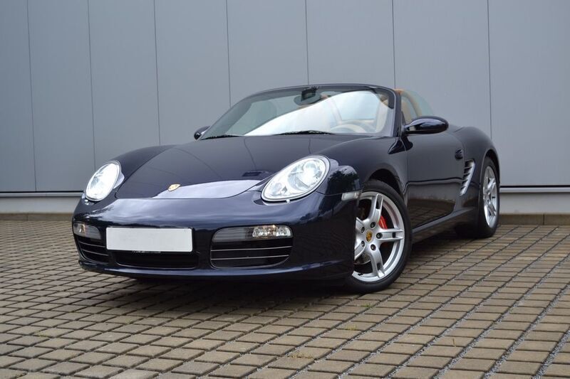 Blau Gebraucht 2007 Porsche Boxster S Cabrio | 27.891 € (Fairer Preis) - Bild 1/4
