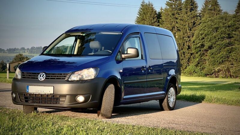 Blau Gebraucht 2012 VW Caddy Maxi Van / Kleinbus | 7.500 € (Superpreis) - Bild 1/4
