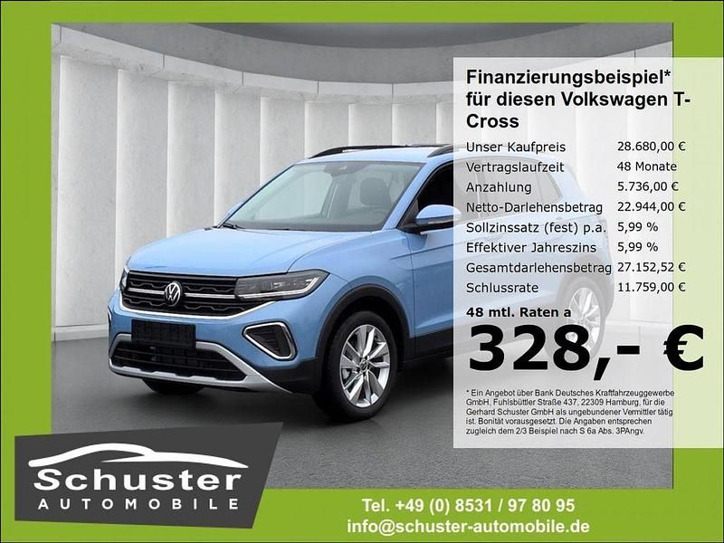 Neu VW T-Cross R 150 PS (110 kW) 2025 Blau SUV