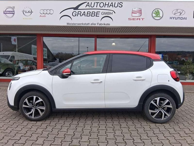 Gebraucht Citroën C3 Shine 83 PS (61 kW) 2021 Weiß Kleinwagen