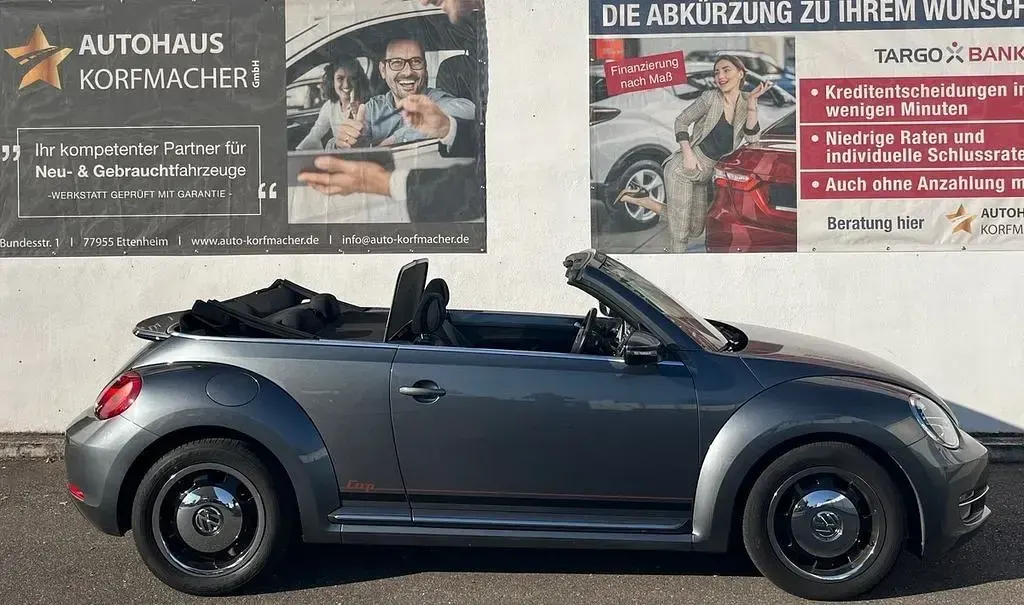 Gebraucht VW Beetle Cabriolet Cup 105 PS (77 kW) 2014 Platinum grey metallic Cabrio