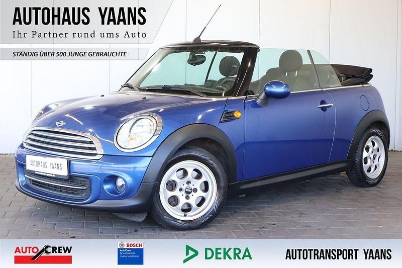 Usata Mini Cooper Cabriolet 122 CV (89 kW) 2012 Blu Cabrio