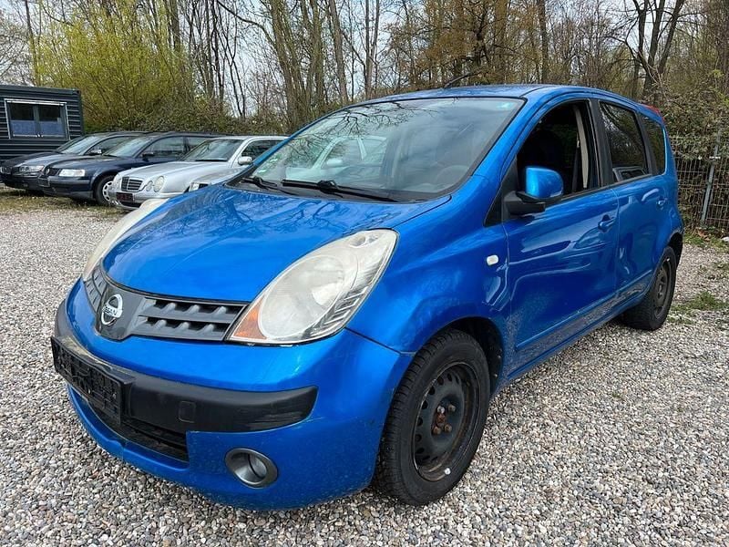 Blau Gebraucht 2007 Nissan Note Visia Van / Kleinbus | 1.200 € (Fairer Preis) - Bild 1/4