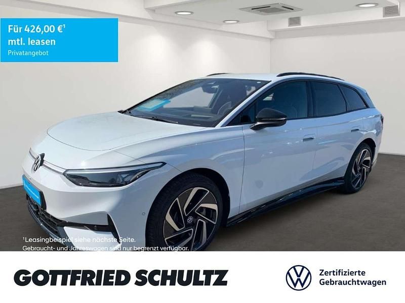 Weiß (gletscherweiß metallic) Gebraucht 2024 VW ID.7 Pro Limousine | 45.950 € (Teuer) - Bild 1/3