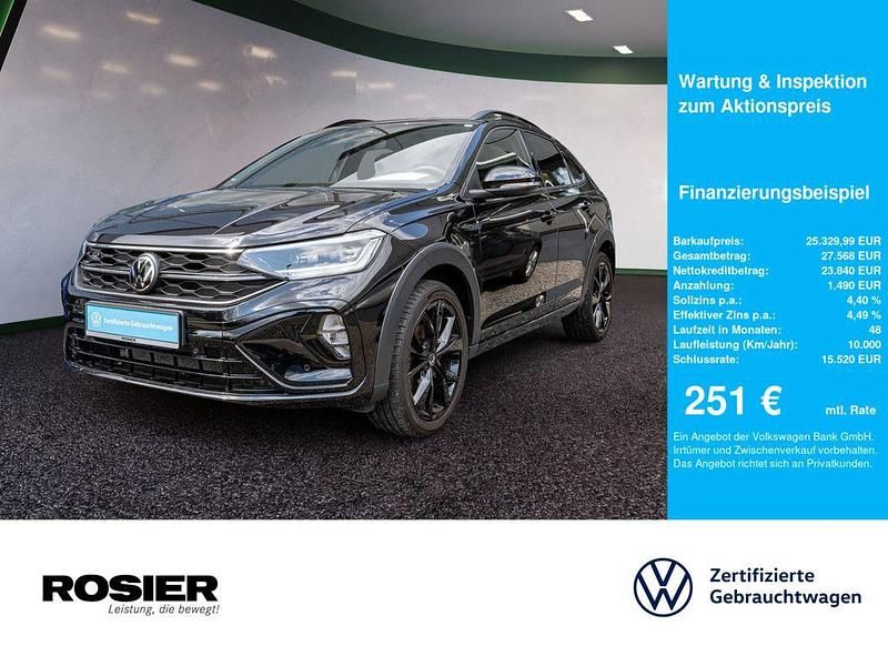Schwarz Gebraucht 2023 VW Taigo R-line SUV | 25.330 € (Fairer Preis) - Bild 1/4