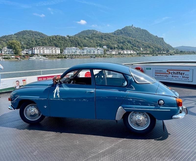 Occasion Saab 96 65 ch (47 kW) 1970 Bleue Berline