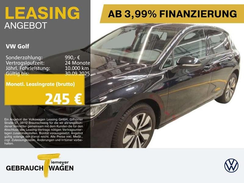 Schwarz Gebraucht 2023 VW Golf VIII Move Limousine | 23.690 € (Guter Preis) - Bild 1/4