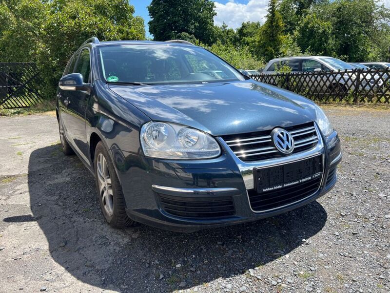 Blau Gebraucht 2008 VW Golf V Sportline Kombi | 2.900 € (Superpreis) - Bild 1/4