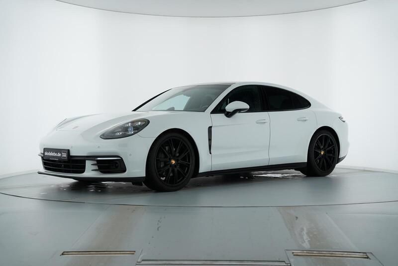 Weiß Gebraucht 2017 Porsche Panamera 4S Limousine | 81.489 € - Bild 1/4