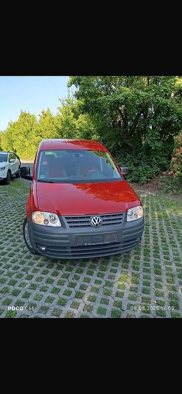 Gebraucht VW Caddy Life 95 PS (69 kW) 2009 Rot Van / Kleinbus