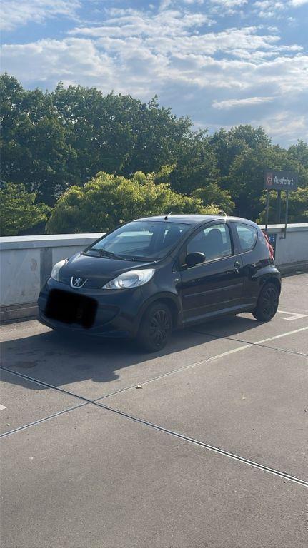 Schwarz Gebraucht 2007 Peugeot 107 Filou Kleinwagen | 1.200 € (Fairer Preis) - Bild 1/4