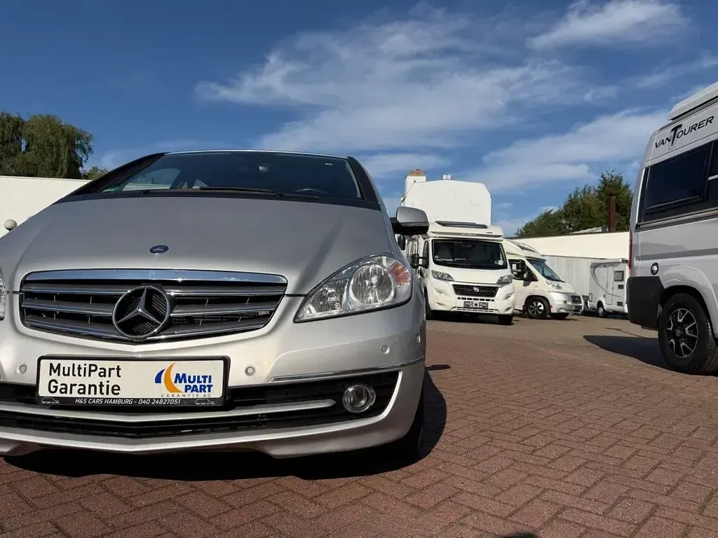 Gebraucht Mercedes A170 Elegance 116 PS (85 kW) 2009 Silber Van / Kleinbus