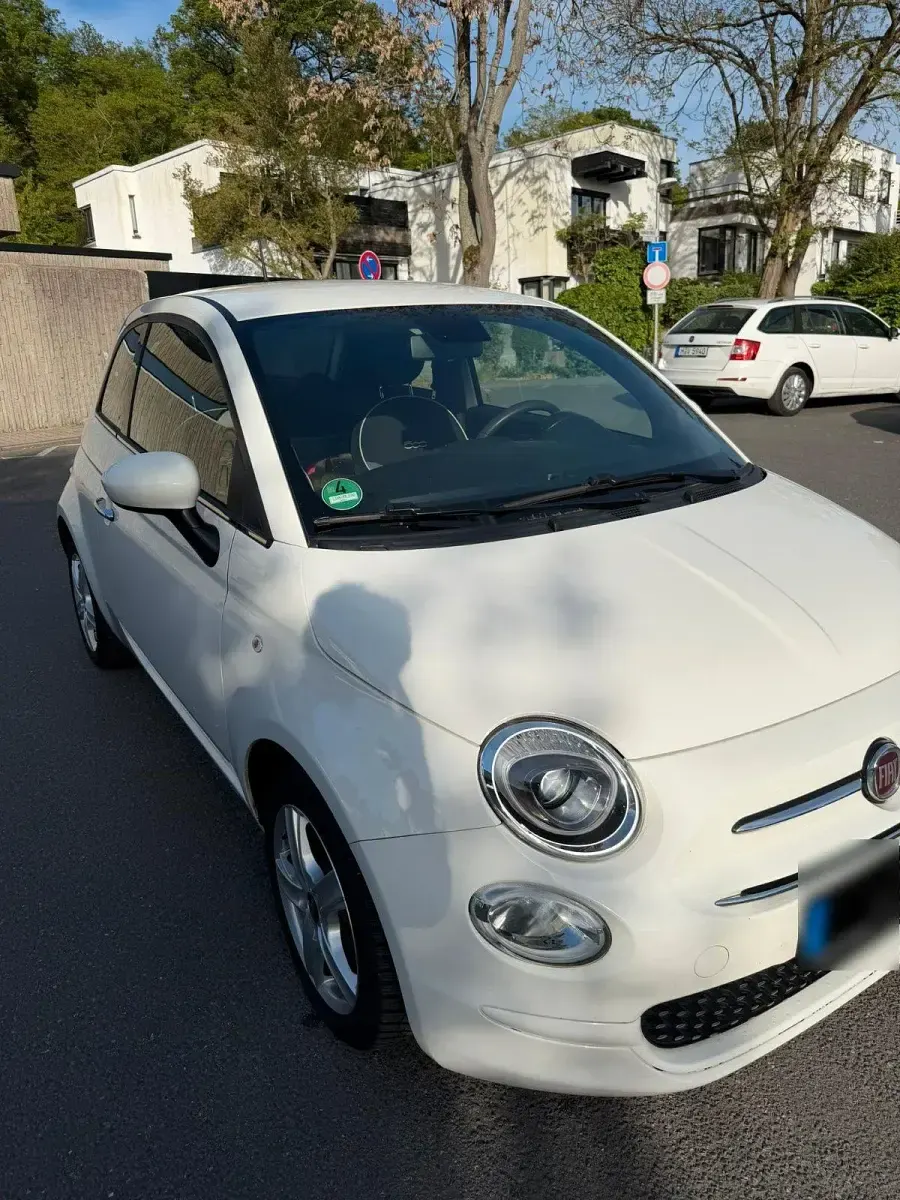 Gebraucht Fiat 500 Lounge 69 PS (50 kW) 2019 Weiß Kleinwagen