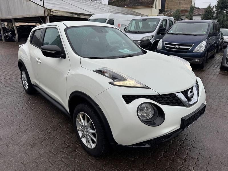 Gebraucht Nissan Juke Acenta 116 PS (85 kW) 2015 Weiß SUV