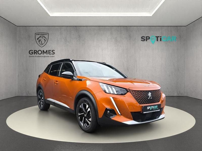 Gebraucht Peugeot e-2008 GTi 100 kW (136 PS) 2022 Orange SUV
