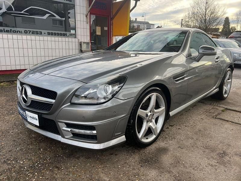 Gebraucht Mercedes SLK250 AMG 204 PS (150 kW) 2012 Silber Cabrio