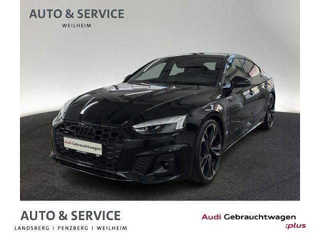 Gebraucht Audi A5 Sportback S-Line 286 PS (210 kW) 2022 Mythosschwarz metallic Kleinwagen