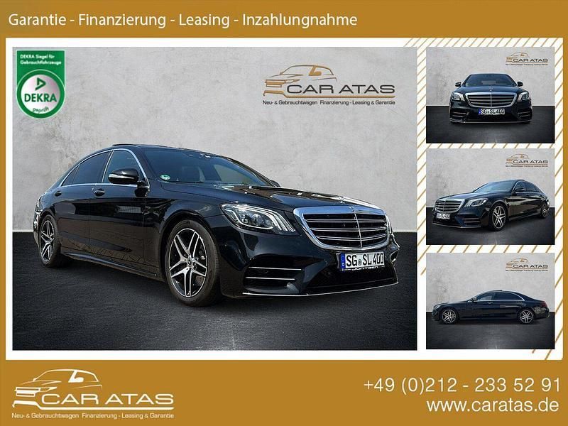 Obsidianschwarz metalliclack Gebraucht 2018 Mercedes S400 AMG Limousine | 56.666 € (Fairer Preis) - Bild 1/4