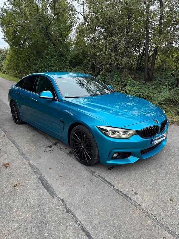 Blau Gebraucht 2017 BMW 420 M Sport Coupé | 17.999 € (Fairer Preis) - Bild 1/4