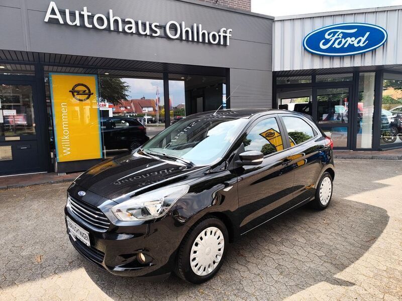 Schwarz Gebraucht 2019 Ford Ka Plus Cool & Sound Edition Kleinwagen | 9.980 € (Etwas zu teuer) - Bild 1/4