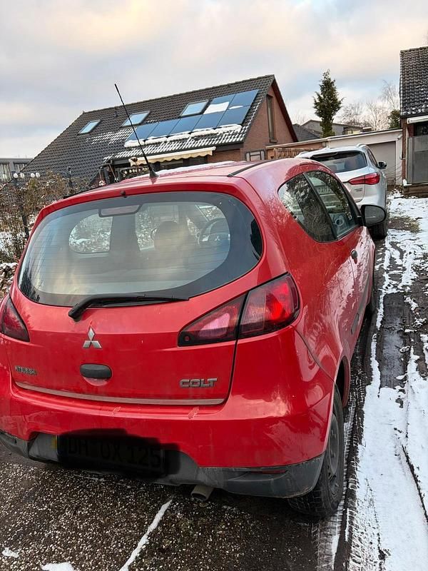 Gebraucht Mitsubishi Colt 2010 Rot Kleinwagen