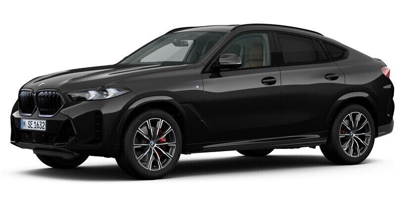 Schwarz Gebraucht 2024 BMW X6 Comfort Edition SUV | 93.253 € (Fairer Preis) - Bild 1/4
