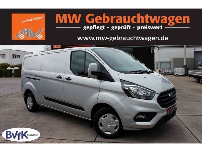 Polarsilber metallic (metallic) Gebraucht 2021 Ford Transit Custom Trend Van | 23.990 € (Guter Preis) - Bild 1/3
