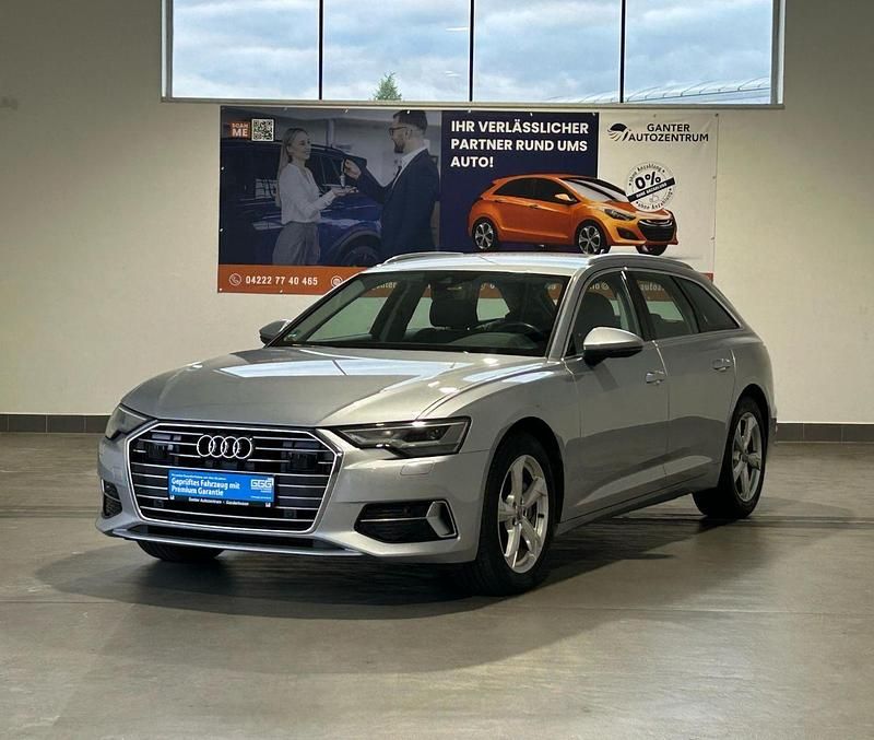Silber Gebraucht 2020 Audi A6 Sport Kombi | 29.390 € (Fairer Preis) - Bild 1/3