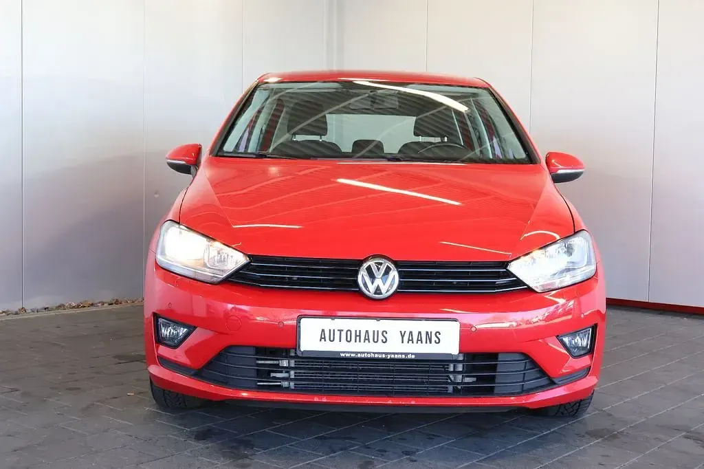 Gebraucht VW Golf Sportsvan 110 PS (80 kW) 2014 Rot Van / Kleinbus