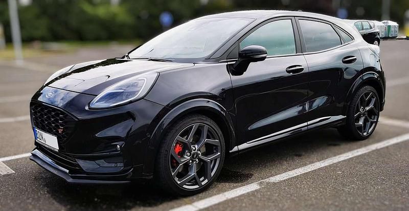 Schwarz Gebraucht 2021 Ford Puma ST SUV | 18.499 € (Guter Preis) - Bild 1/4
