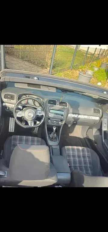 Gebraucht VW Golf Cabriolet GTI 211 PS (155 kW) 2013 Grau Cabrio