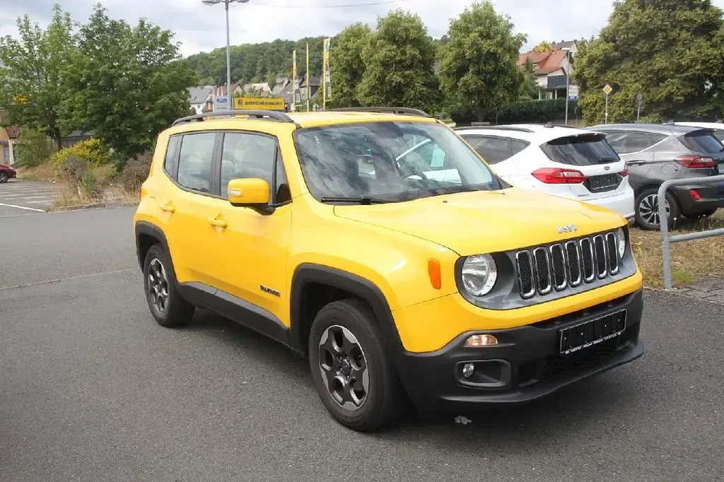Gebraucht Jeep Renegade Longitude 140 PS (102 kW) 2015 Gelb SUV
