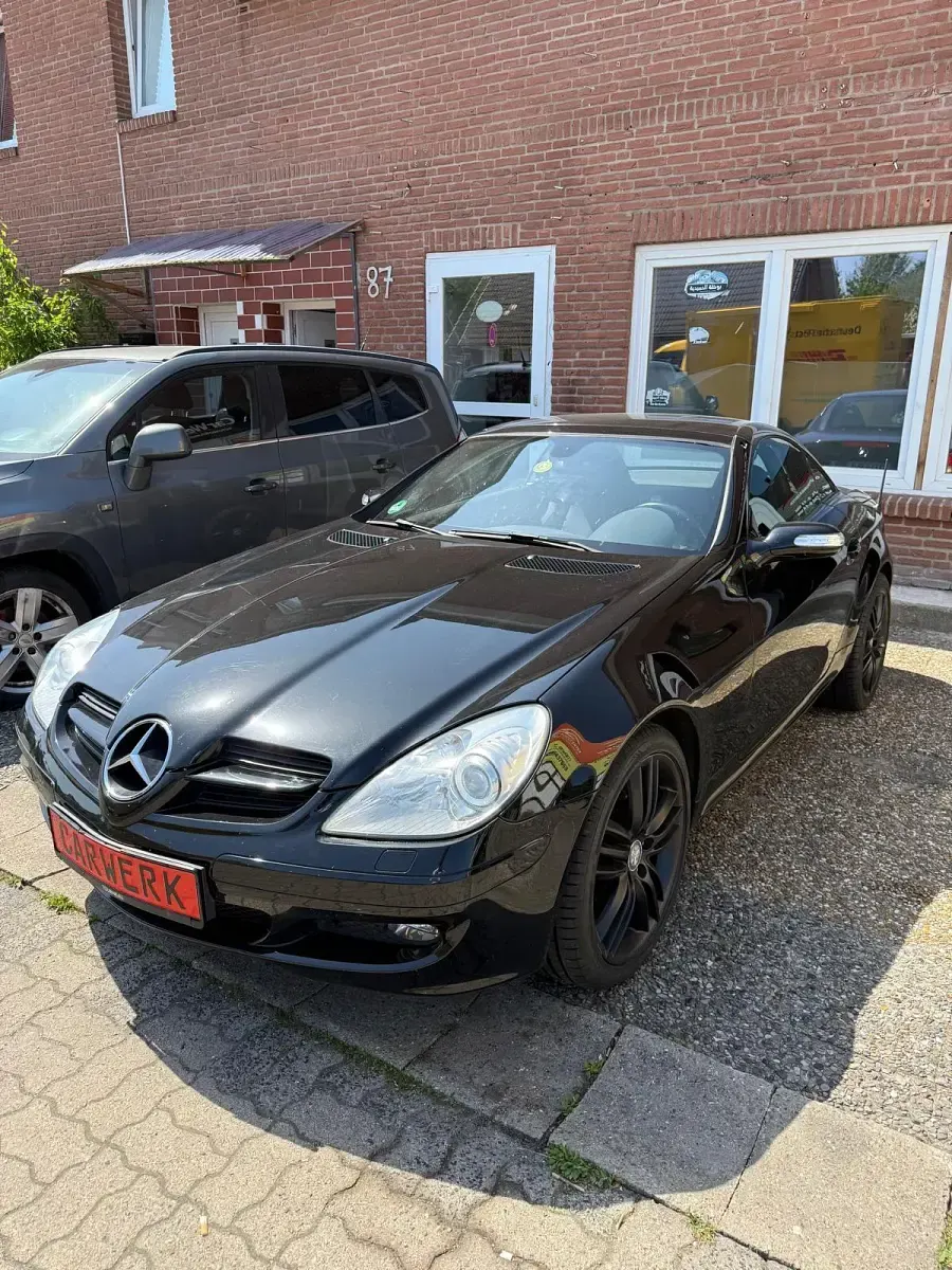Gebraucht Mercedes SLK200 163 PS (119 kW) 2004 Schwarz Cabrio