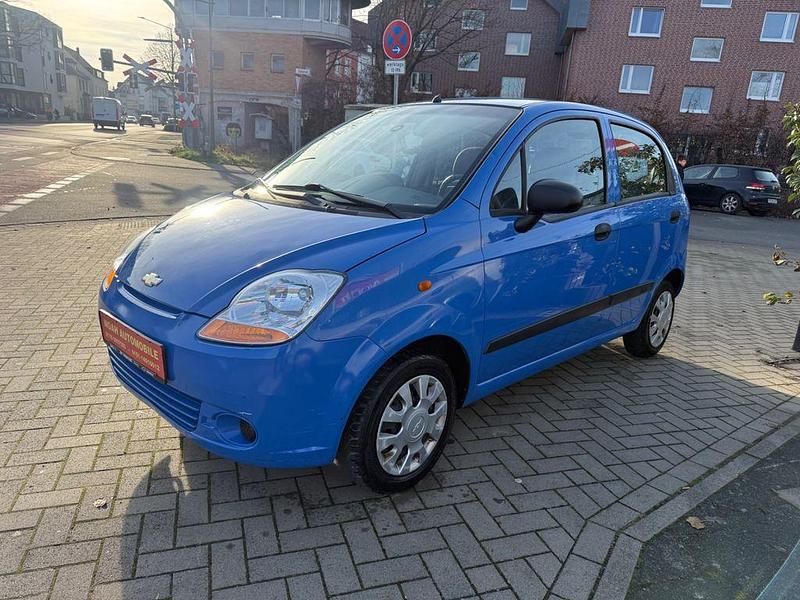 Blau Gebraucht 2007 Chevrolet Matiz Kleinwagen | 1.650 € (Fairer Preis) - Bild 1/4