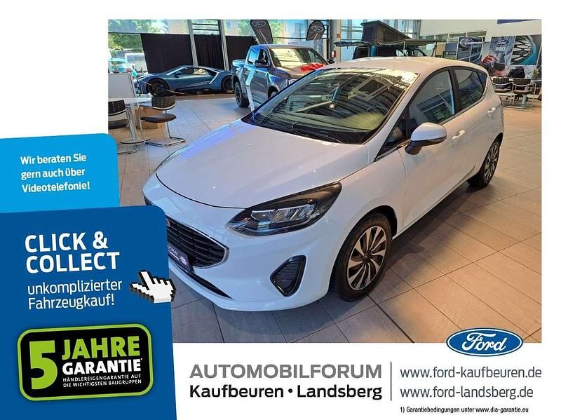 Frostweiß Gebraucht 2022 Ford Fiesta Titanium Kleinwagen | 12.990 € (Guter Preis) - Bild 1/4