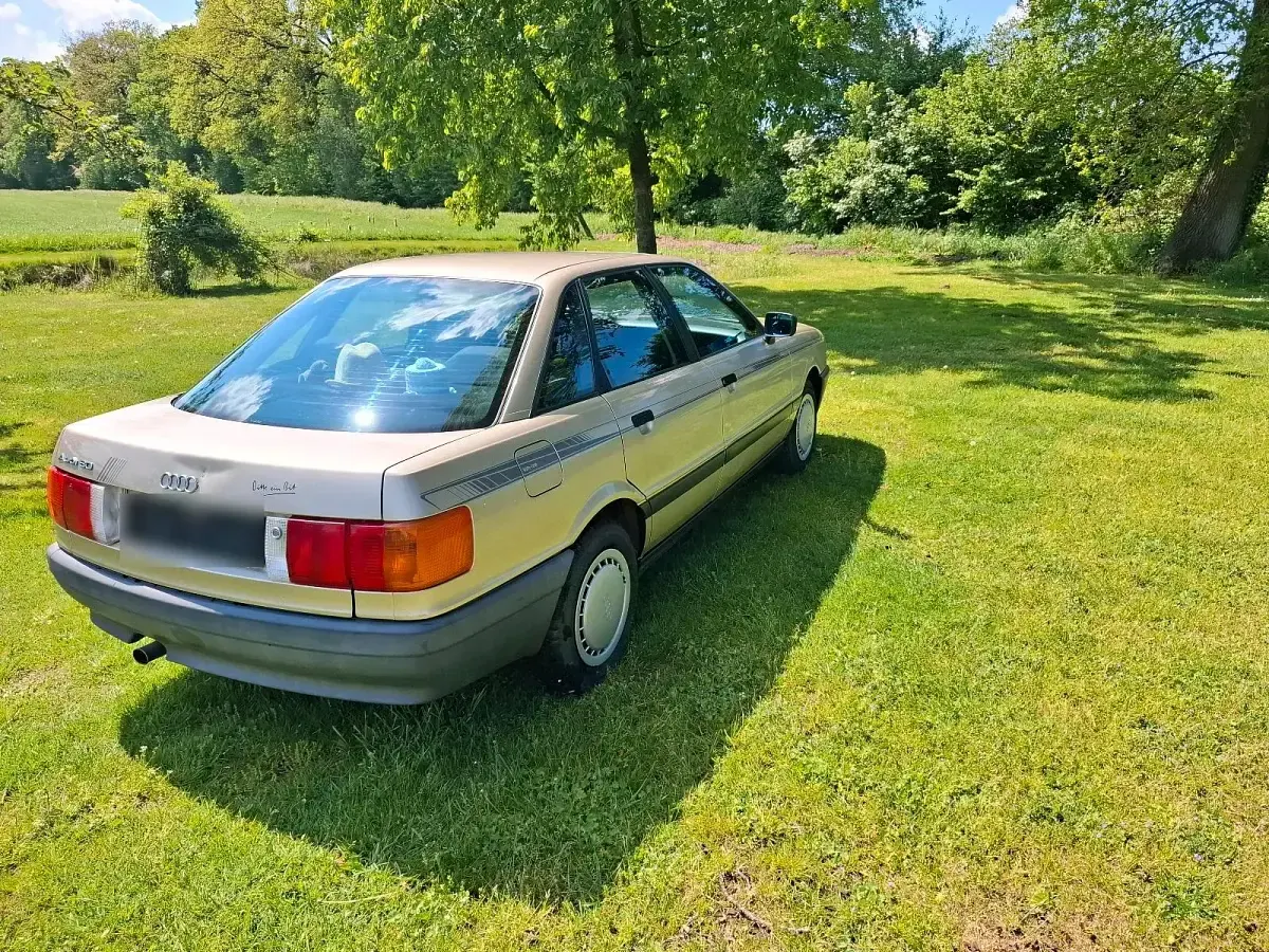 Gebraucht Audi 80 69 PS (50 kW) 1990 Gold Limousine