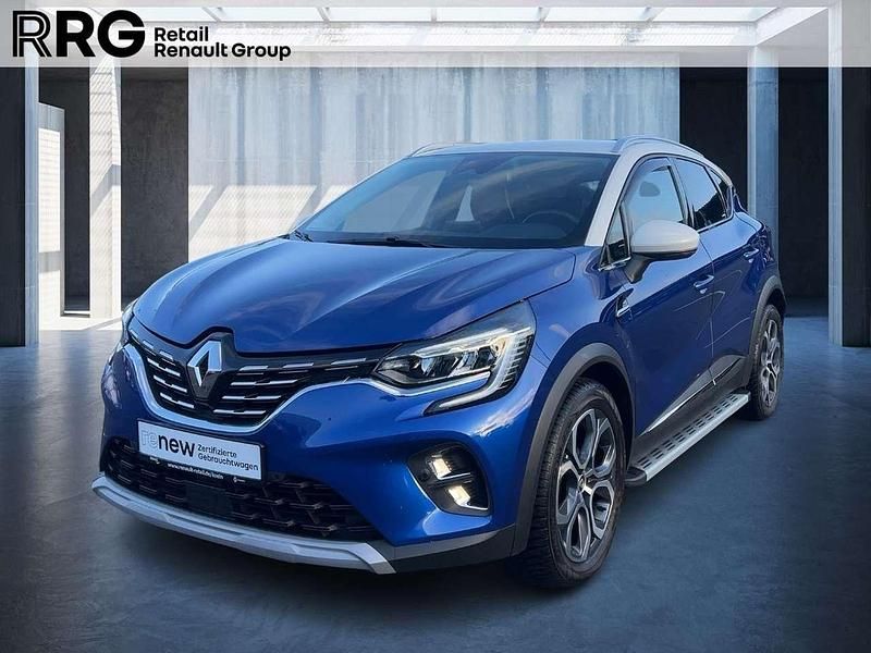 Blue rqh + white qnw Gebraucht 2022 Renault Captur Intens SUV | 18.500 € (Fairer Preis) - Bild 1/3