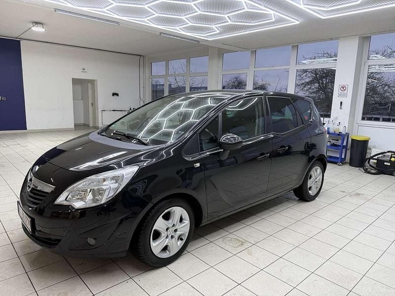 Gebraucht Opel Meriva Edition 101 PS (74 kW) 2010 Schwarz Van / Kleinbus
