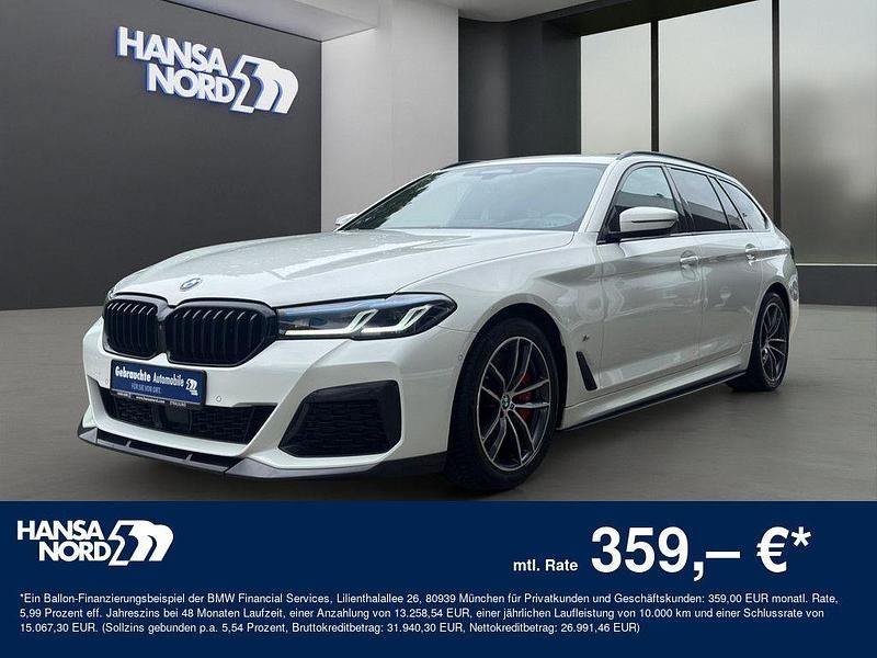 Weiß Gebraucht 2021 BMW 540 Performance Limousine | 40.250 € (Fairer Preis) - Bild 1/4