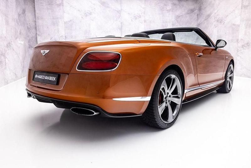 Gebraucht Bentley Continental GT Convertible 635 PS (467 kW) 2015 Orange Cabrio