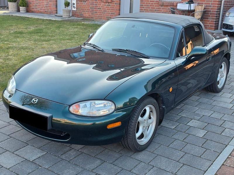 Gebraucht Mazda MX5 110 PS (80 kW) 1998 Grün Cabrio