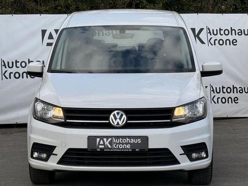 Gebraucht VW Caddy Maxi Trendline 150 PS (110 kW) 2019 Weiß Van / Kleinbus