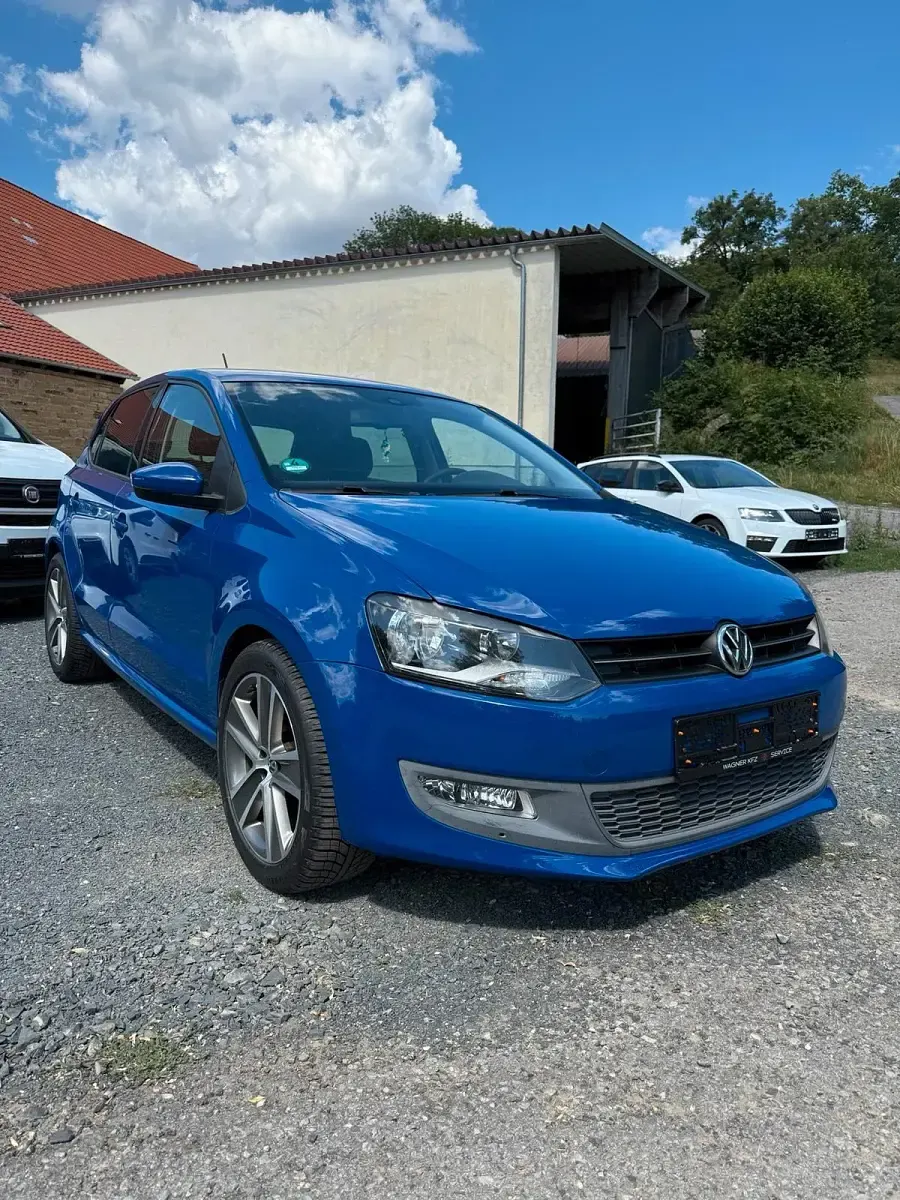 Gebraucht VW Polo 105 PS (77 kW) 2010 Blau Kleinwagen