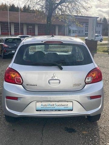 Gebraucht Mitsubishi Space Star Diamant Edition 71 PS (52 kW) 2017 Silber Limousine