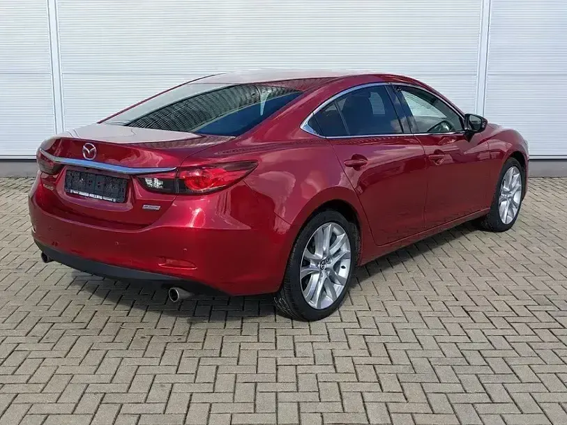 Gebraucht Mazda 6 Sports-Line 175 PS (128 kW) 2013 Rubinrot metallic (metallic) Limousine